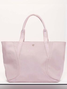 Pink lululemon tote